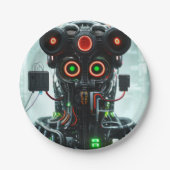 ロボット5紙プレート ペーパープレート (正面)