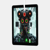 ロボット5角金属オーナメント メタルオーナメント (正面左)