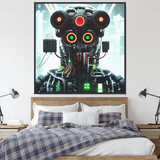 ロボット5 キャンバスプリント (インサイチュ (寝室))