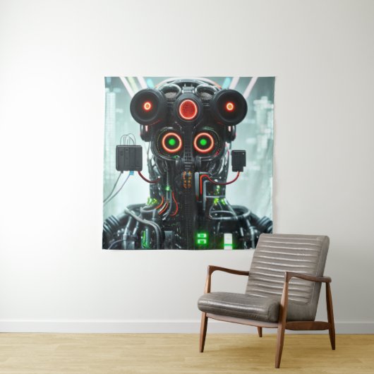 ロボット5 タペストリー (インサイチュ)