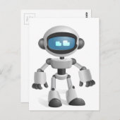 「ロボット5」 ポストカード (正面/裏面)