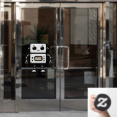 ロボット ウィンドウサイン (オフィスドア)