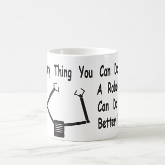 ロボット コーヒーマグカップ