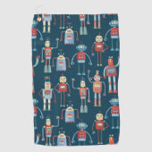 ロボット ゴルフタオル (正面)