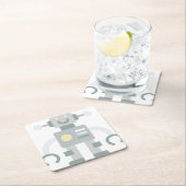 ロボット スクエアペーパーコースター (インサイチュ)