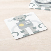 ロボット スクエアペーパーコースター (アングル)