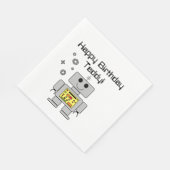 「ロボット」 スタンダードランチョンナプキン (角)