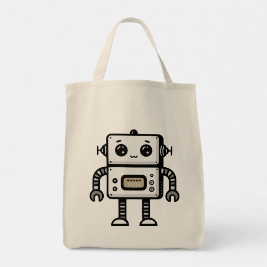 ロボット トートバッグ (裏面)