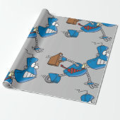 ロボット ビジネス エグゼクティブ ラッピングペーパー (アンロールド)