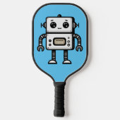 ロボット ピックルボールラケット (裏面)