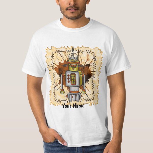 ロボット・フォーTシャツ Tシャツ (正面)