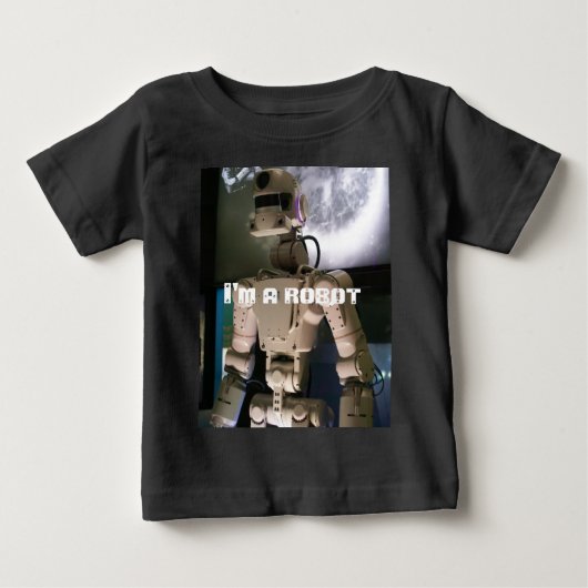 ロボット ベビーTシャツ (正面)