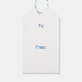 「ロボット」ボーイズギフトラベル ギフトタグ (裏面)