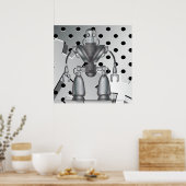 ロボット ポスター (キッチン)