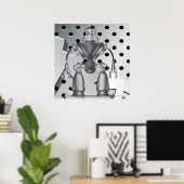 ロボット ポスター (ホームオフィス)