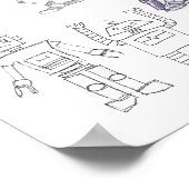 ロボット ポスター (角)