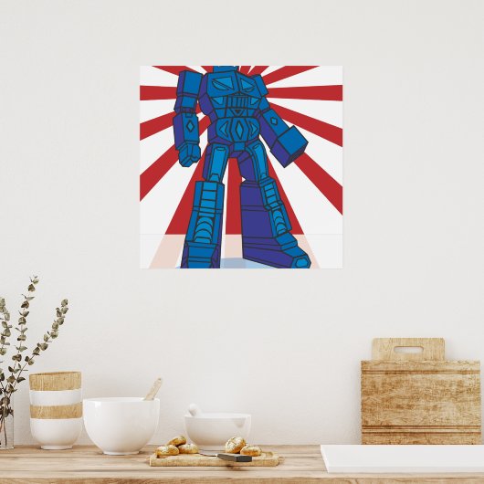 ロボット ポスター (キッチン)