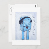 ロボット… ポストカード (正面/裏面)