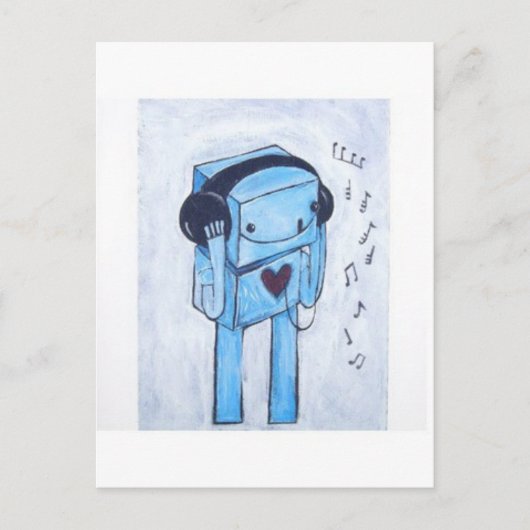 ロボット… ポストカード (正面)