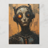 ロボット ポストカード (正面)
