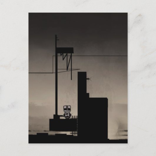 ロボット ポストカード (正面)