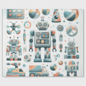 ロボット ラッピングペーパー (フラット)