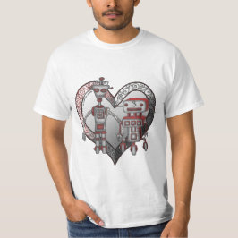 ロボット ラブ Tシャツ