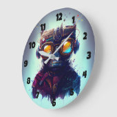 ロボット ラージ壁時計 (傾斜)