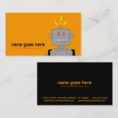 ロボット 名刺 (正面/裏面)