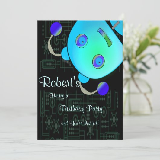 ロボット 招待状 (スタンド正面)