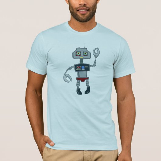 ロボット(男性) Tシャツ (正面)