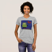ロボット、発信音; 私は恋しく思います Tシャツ (正面フル)