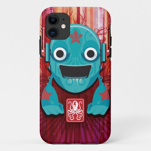 ロボット: 5sを包装します Case-Mate iPhoneケース (裏面)