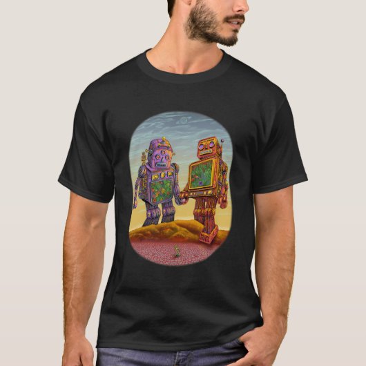 ロボット – Emek Artman Tシャツ (正面)