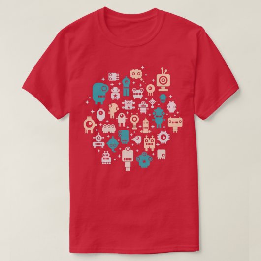 ロボット Tシャツ (デザイン正面)