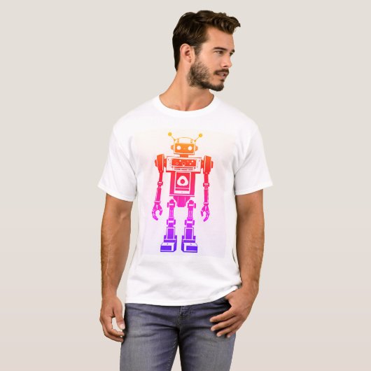 ロボット Tシャツ (正面フル)