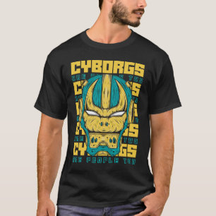 ロボットCyborg人工知能Aiロボット Tシャツ
