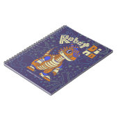 ロボットDINOスパイラルノート ノートブック (左側)