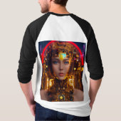 ロボットTシャツ:未来の衣服 Tシャツ (裏面)