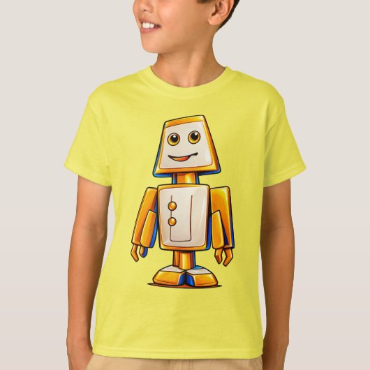 ロボットTシャツ Tシャツ (正面)