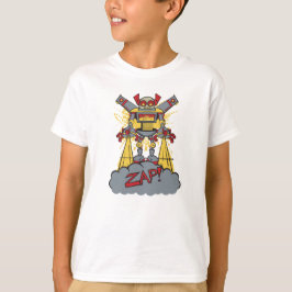 ロボットZapイラストレーション Tシャツ