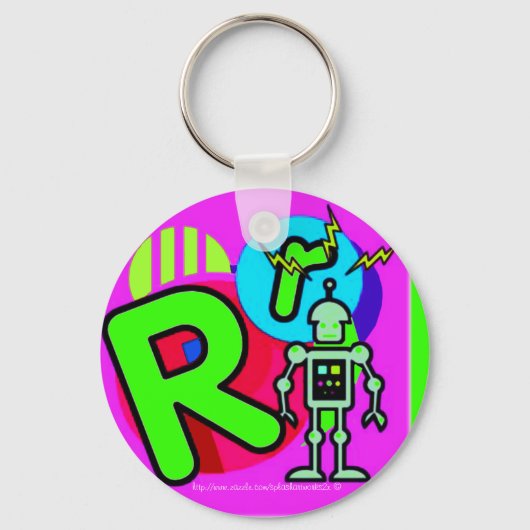 「ロボティクス！」 キーホルダー (正面)