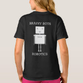 ロボティックスチームトーナメントチャンピオンシップチームTシャツ Tシャツ (裏面)