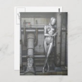 ロボトマン ポストカード (正面/裏面)