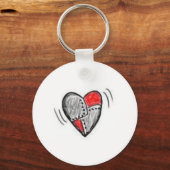 ロボハート キーホルダー (正面)