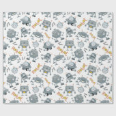 ロボフレンドリーット ラッピングペーパー (フラット)