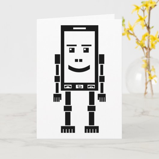 ロボホン カード (黄色い花)