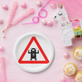 ロボメディックサインメディカル気に紙プレート ペーパープレート (パーティー)