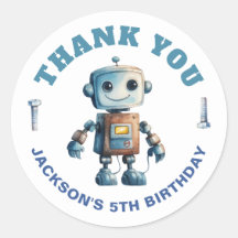 ロボモダンットサンキュー子供の誕生日