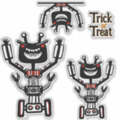ロボモンスターのトリックオアトリート シール (正面)